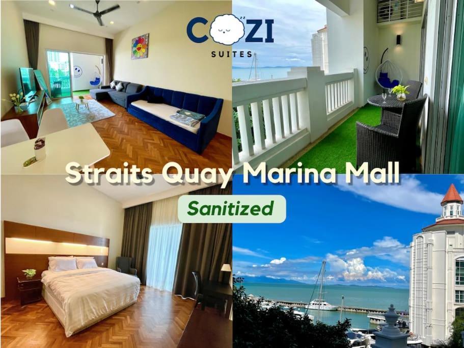 Instagramable Luxury Suites For Couples Or Families • Straits Quay Penang • Sea View Balcony • Private Bathtub Bagan Jermal Exteriér fotografie